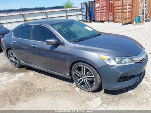 Продаж на аукціоні авто 2017 Honda Accord Sport Se, vin: 1HGCR2F10HA301907, номер лоту: 39362594