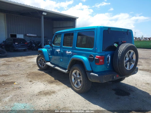 1C4HJXEN8LW119123 Jeep Wrangler Unlimited Sahara 4x4