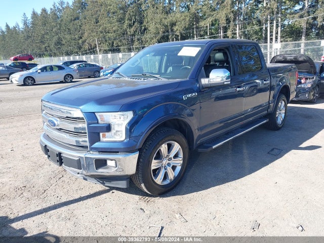 Ford F-150 Lariat 2017 1FTEW1EF6HFB48749 Image 2