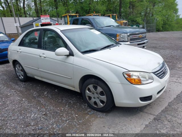 Auction sale of the 2008 Kia Spectra Lx, vin: KNAFE122785580200, lot number: 39363206