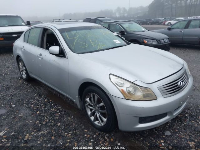 Auction sale of the 2008 Infiniti G35x, vin: JNKBV61F48M279441, lot number: 39363405