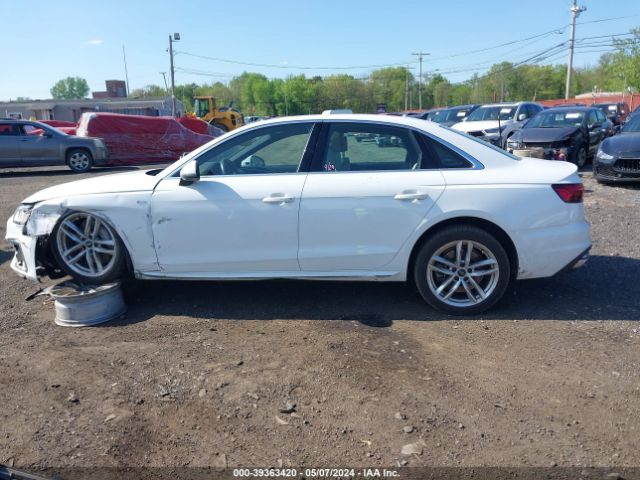 WAUEAAF46MN006345 Audi A4 Premium Plus 45 Tfsi S Line Quattro S Tronic