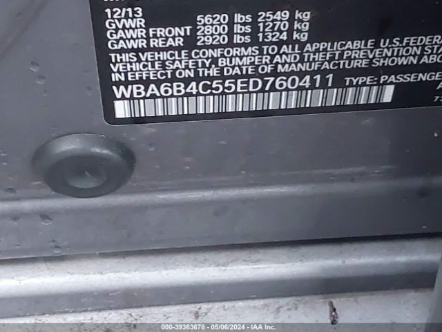 WBA6B4C55ED760411 BMW 650i Gran Coupe Xdrive