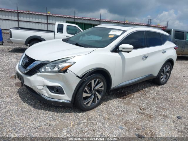 5N1AZ2MH2HN125436 Nissan Murano Platinum