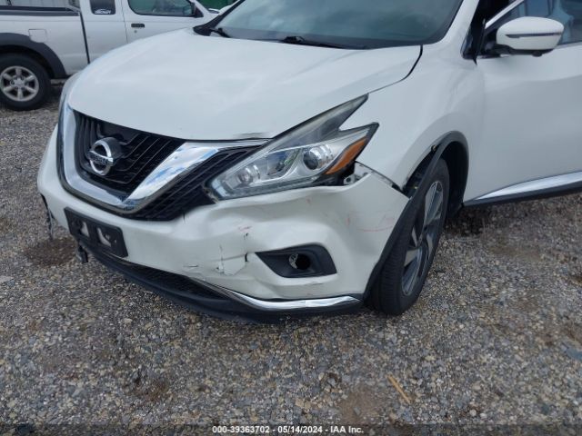 5N1AZ2MH2HN125436 Nissan Murano Platinum