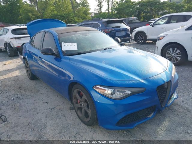 ZARFAEBNXH7559609 Alfa Romeo Giulia Rwd