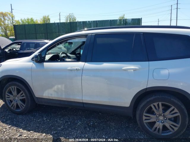 5FNYF6H39NB102652 Honda Pilot Awd Sport