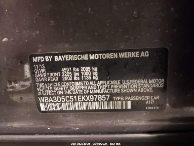 WBA3D5C51EKX97857 BMW 328d Xdrive