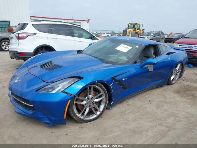 Chevrolet Corvette Stingray Z51 2015 1G1YM2D79F5124878 Image 2