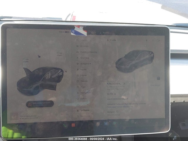 Tesla Model 3 Long Range Dual Motor All-wheel Drive 2022 5YJ3E1EB8NF255101 Image 7