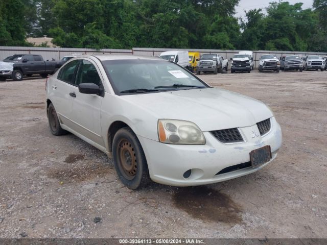 Auction sale of the 2004 Mitsubishi Galant Es, vin: 4A3AB36F54E122466, lot number: 39364113