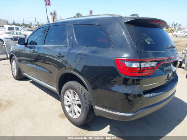 1C4RDHAG4MC884776 Dodge Durango Sxt Plus Rwd