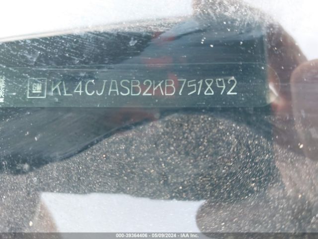 KL4CJASB2KB751892 Buick Encore Fwd Preferred