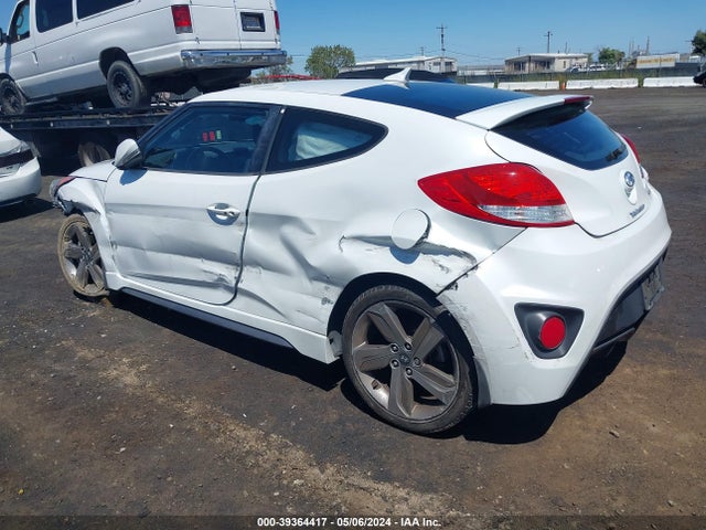 Hyundai Veloster Turbo W/black 2014 KMHTC6AEXEU200204 Image 3