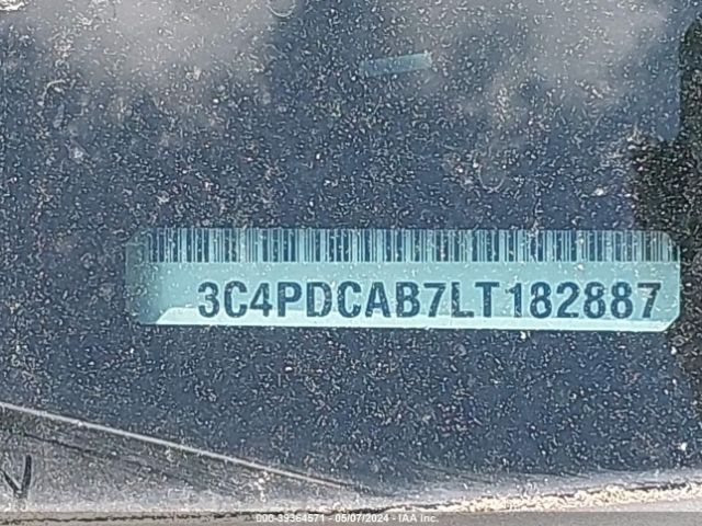 3C4PDCAB7LT182887 Dodge Journey Se Value