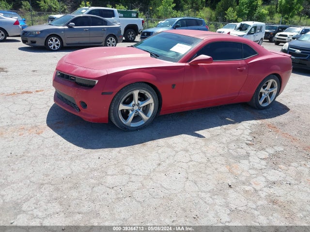 Chevrolet Camaro 2lt 2014 2G1FC1E36E9168225 Image 2