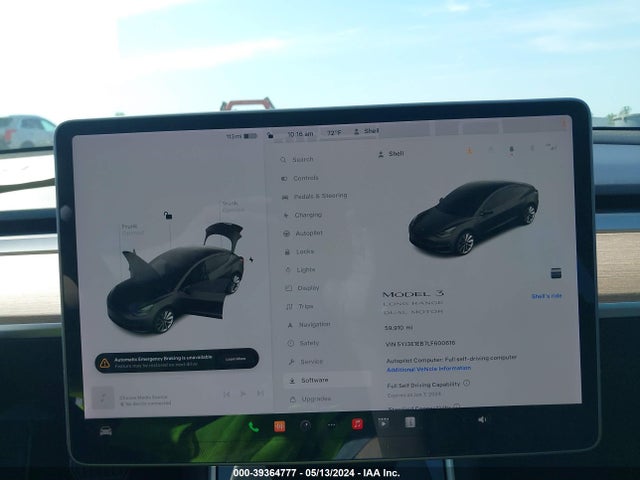 Tesla Model 3 Long Range Dual Motor All-wheel Drive 2020 5YJ3E1EB7LF600616 Image 17