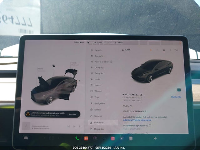 Tesla Model 3 Long Range Dual Motor All-wheel Drive 2020 5YJ3E1EB7LF600616 Image 18