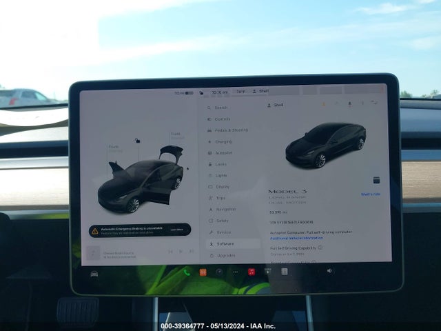 Tesla Model 3 Long Range Dual Motor All-wheel Drive 2020 5YJ3E1EB7LF600616 Image 7