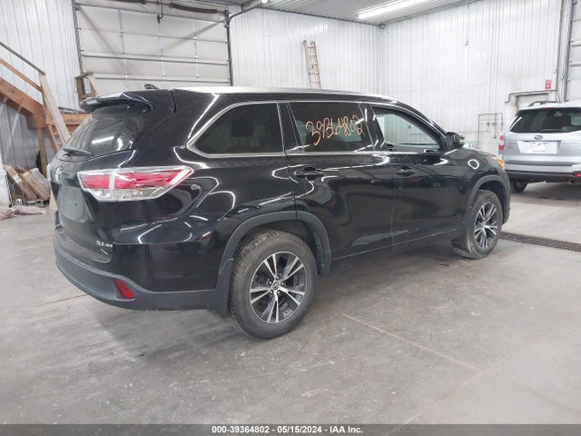 Toyota Highlander Xle V6 2016 5TDJKRFH9GS253177 Image 4