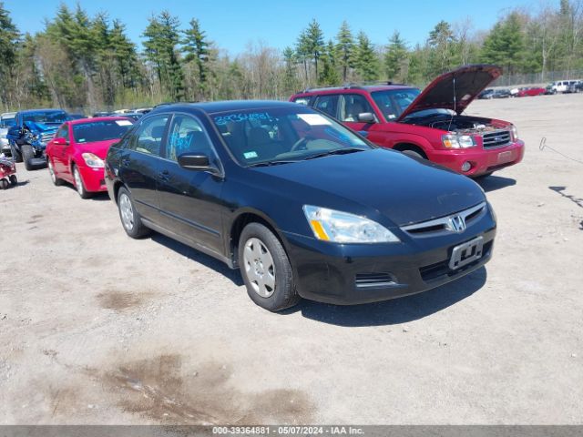 Auction sale of the 2007 Honda Accord 2.4 Lx, vin: 1HGCM55447A007355, lot number: 39364881