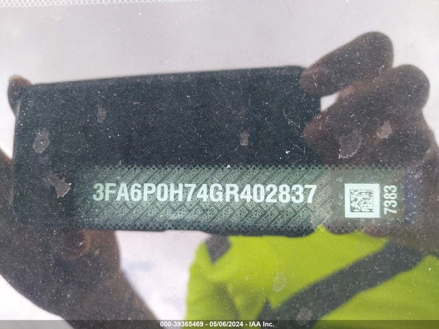 Ford FUSION SE 2016 3FA6P0H74GR402837 Image 9