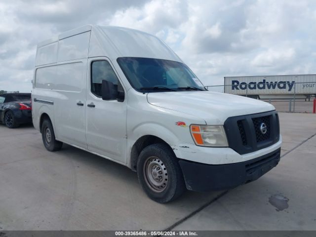 Auction sale of the 2015 Nissan Nv Cargo Nv2500 Hd S V6, vin: 1N6BF0LY9FN800393, lot number: 39365486