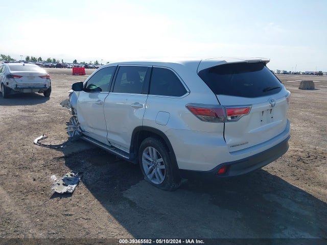 Toyota Highlander Le 2016 5TDZARFH5GS020709 Image 3