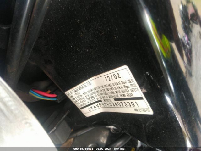 2003 YAMAHA XV1600 JYAVP02E53A023391 Photo 9
