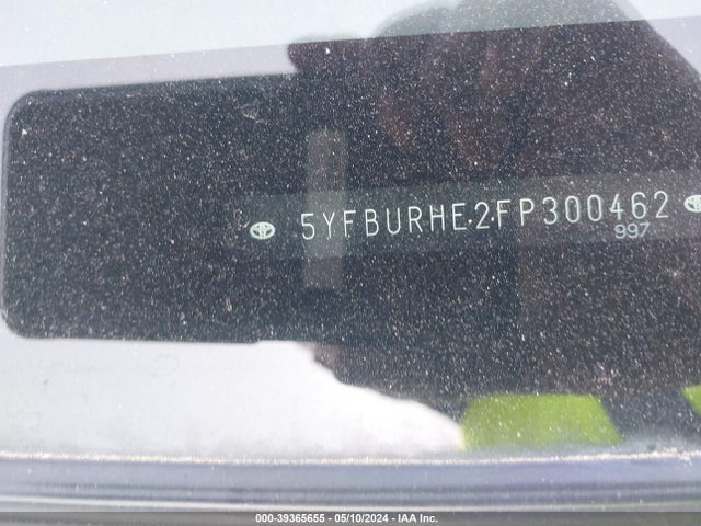 Toyota Corolla S Plus 2015 5YFBURHE2FP300462 Image 9