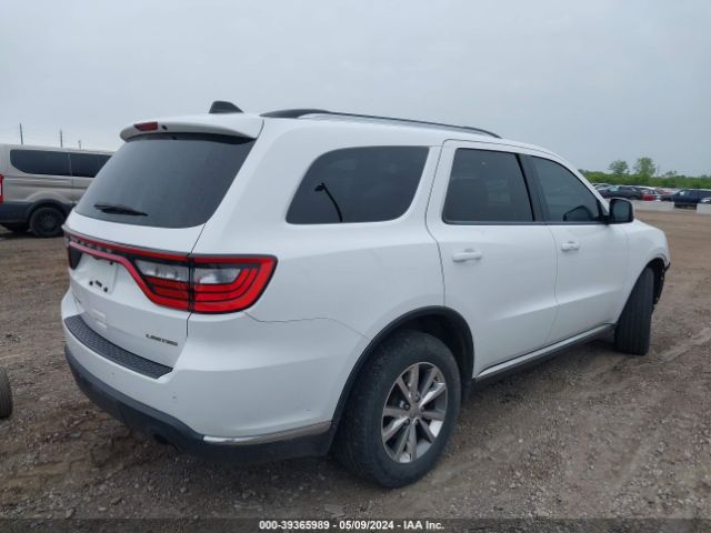 1C4RDJDG8FC110147 Dodge DURANGO LIMITED