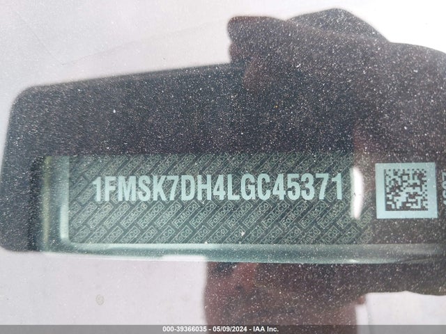 Ford EXPLORER XLT 2020 1FMSK7DH4LGC45371 Image 9