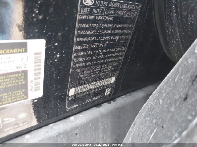 SALRRBBVXHA041106 Land Rover Discovery Hse