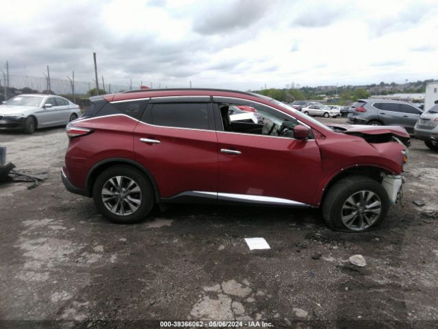 5N1AZ2MG0JN155192 Nissan MURANO SV