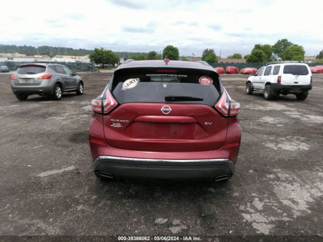5N1AZ2MG0JN155192 Nissan MURANO SV