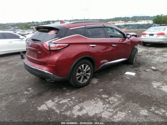 5N1AZ2MG0JN155192 Nissan MURANO SV