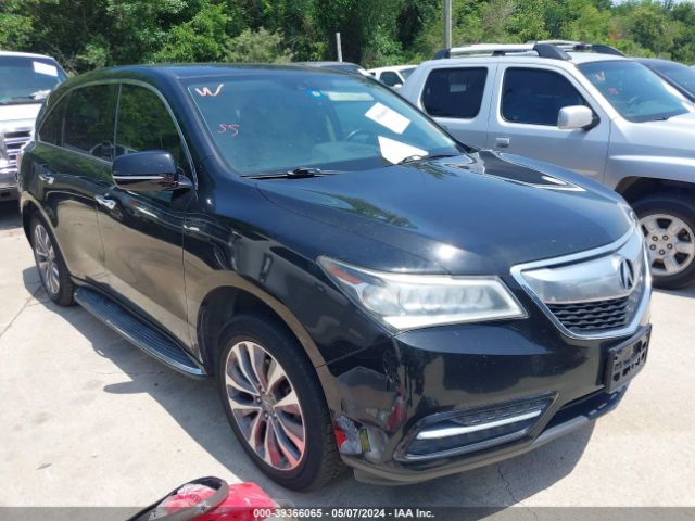 Auction sale of the 2014 Acura Mdx Technology Package, vin: 5FRYD3H40EB003861, lot number: 39366065