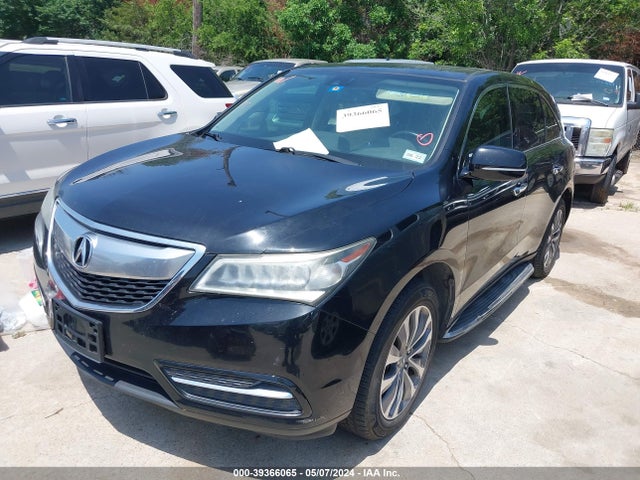 Acura Mdx Technology Package 2014 5FRYD3H40EB003861 Image 2