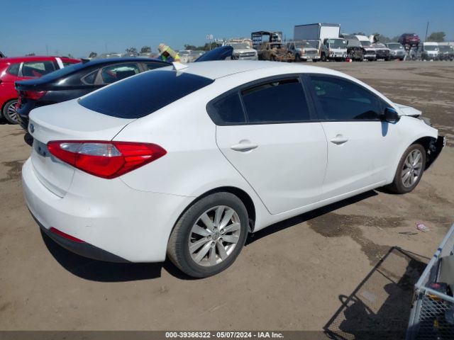 KNAFX4A62E5224748 KIA FORTE LX