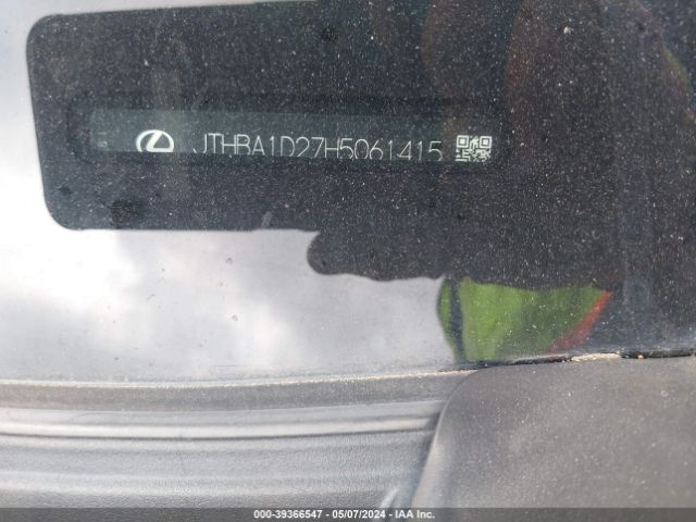 JTHBA1D27H5061415 Lexus IS 200T