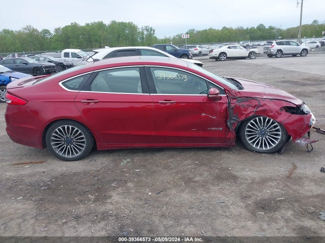 Ford Fusion Hybrid Titanium 2017 3FA6P0RU6HR360497 Image 12