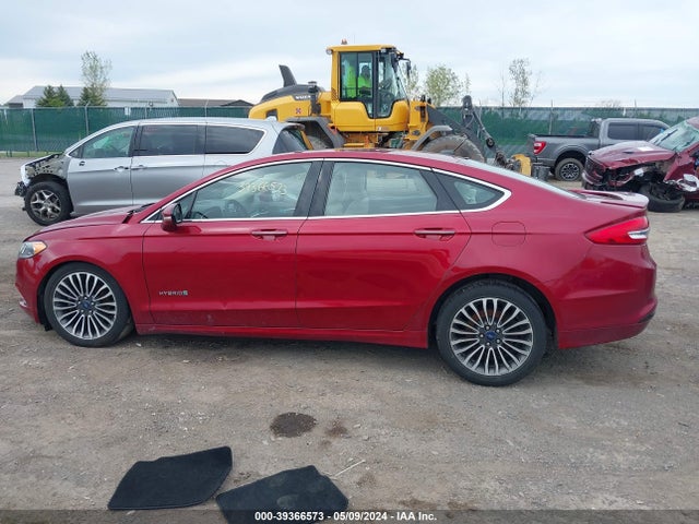 Ford Fusion Hybrid Titanium 2017 3FA6P0RU6HR360497 Image 13