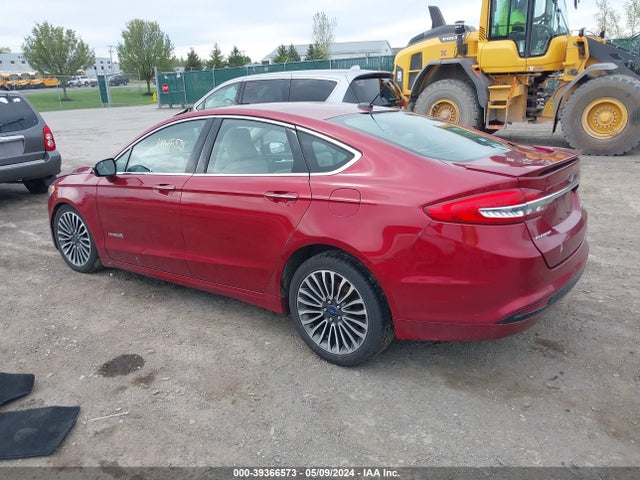 Ford Fusion Hybrid Titanium 2017 3FA6P0RU6HR360497 Image 3