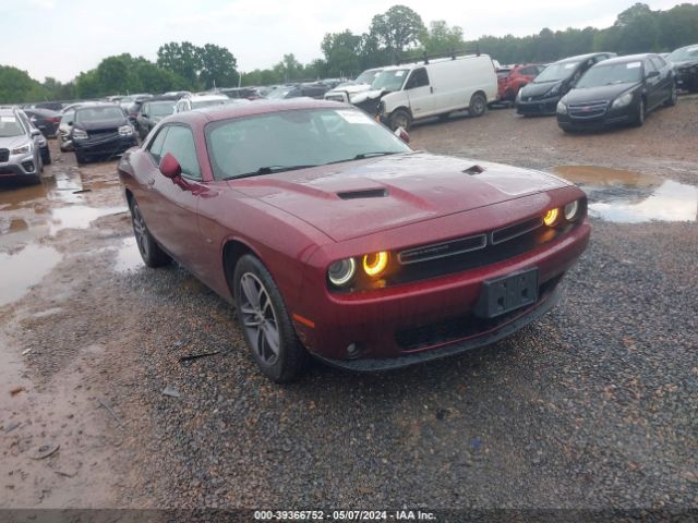 2018 Dodge Challenger Gt Awd მანქანა იყიდება აუქციონზე, vin: 2C3CDZGG8JH235109, აუქციონის ნომერი: 39366752