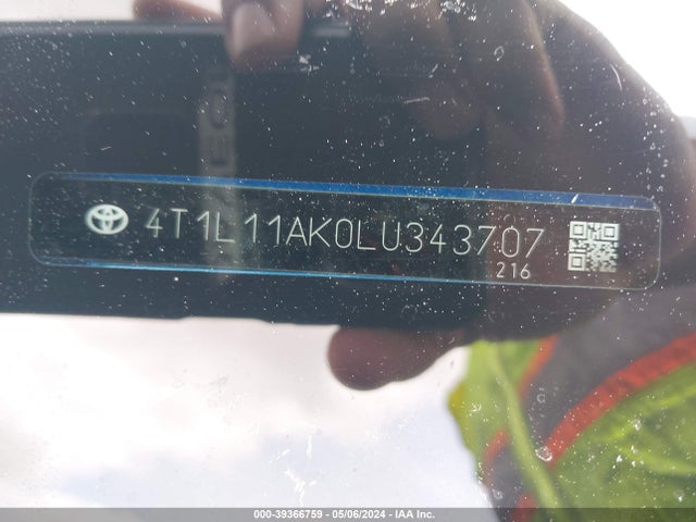 Toyota CAMRY LE 2020 4T1L11AK0LU343707 Image 9