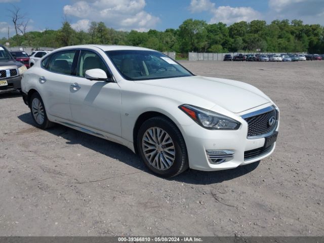 Auction sale of the 2015 Infiniti Q70l 3.7x, vin: JN1BY1PR7FM830880, lot number: 39366810