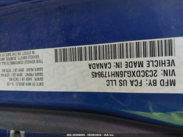 2C3CDXGJ6NH179645 Dodge Charger Scat Pack