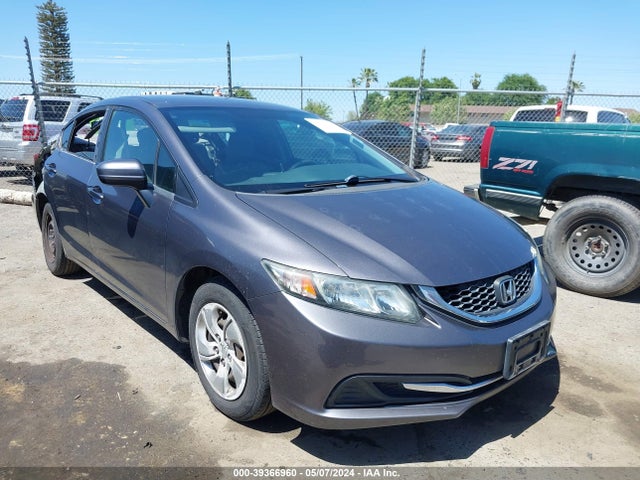 Honda Civic Lx 2014 19XFB2F51EE247433 zdjęcie główne
