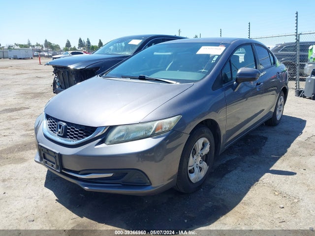 Honda Civic Lx 2014 19XFB2F51EE247433 Image 2