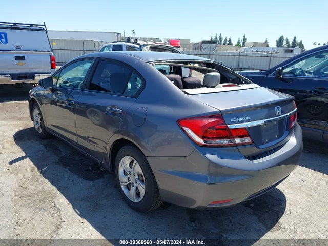 Honda Civic Lx 2014 19XFB2F51EE247433 Image 3